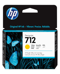 HP 712 29-ml Yellow DesignJet Ink Cartridge