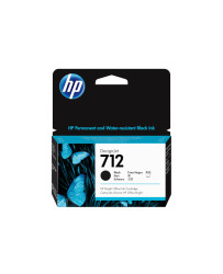 HP 712 38-ml Black DesignJet Ink Cartridge