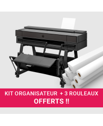 OFFRE PACK : kit organisateur de feuilles + 3 rouleaux de papier de 50M A0 80g !