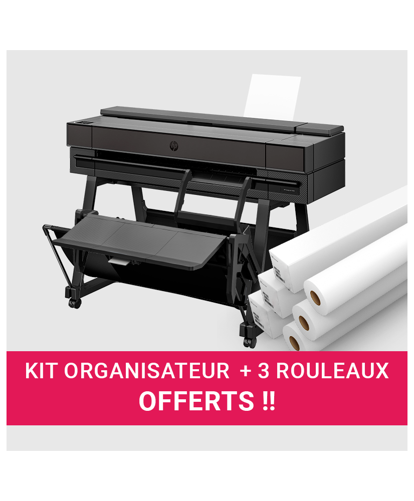 OFFRE PACK : kit organisateur de feuilles + 3 rouleaux de papier de 50M A0 80g !