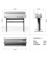 Plieuse de plan manuelle FLEXFOLD 1.1